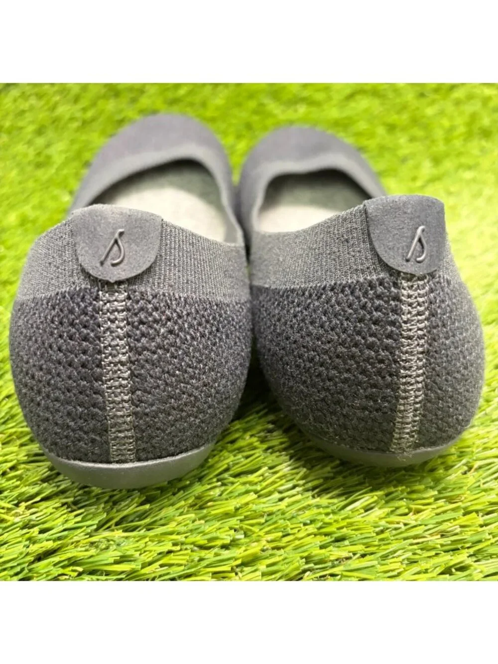 Allbirds Tree Breezer Womens Size 8.5 Navy Casual Slip On Ballet Flats Shoes